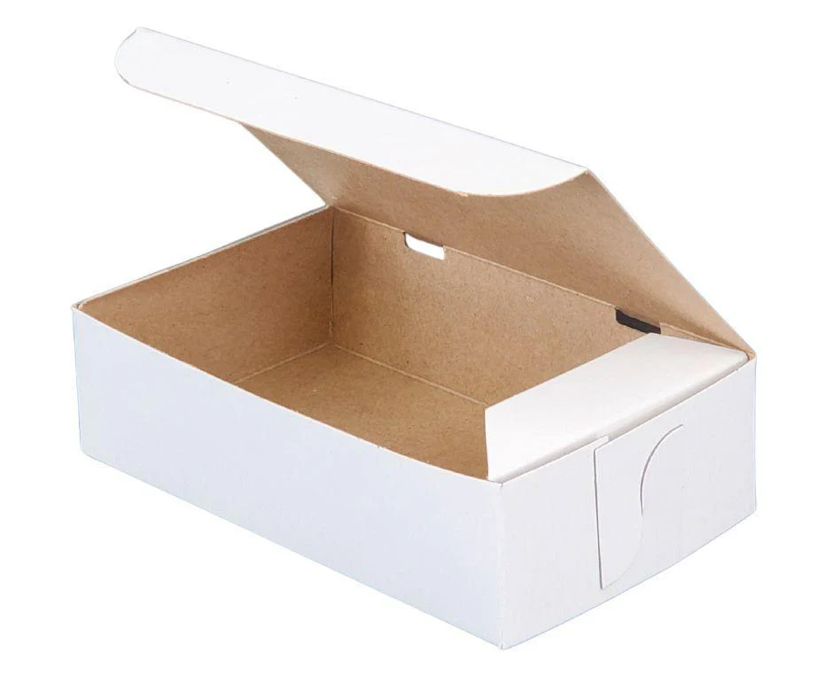 EB - White Cake Boxes - 1 lb Canadian - 6¼x3¾x1¾ - Image 3