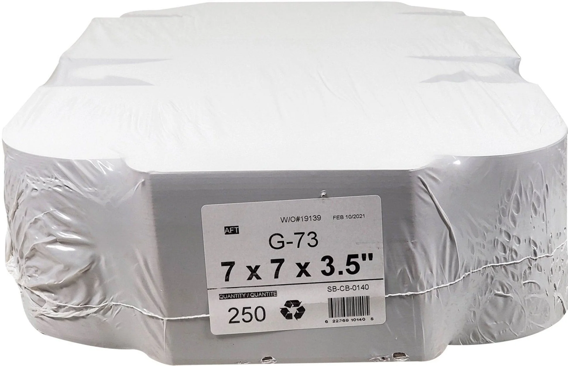 EB - White Cake Boxes - 7x7x3½ - Image 8