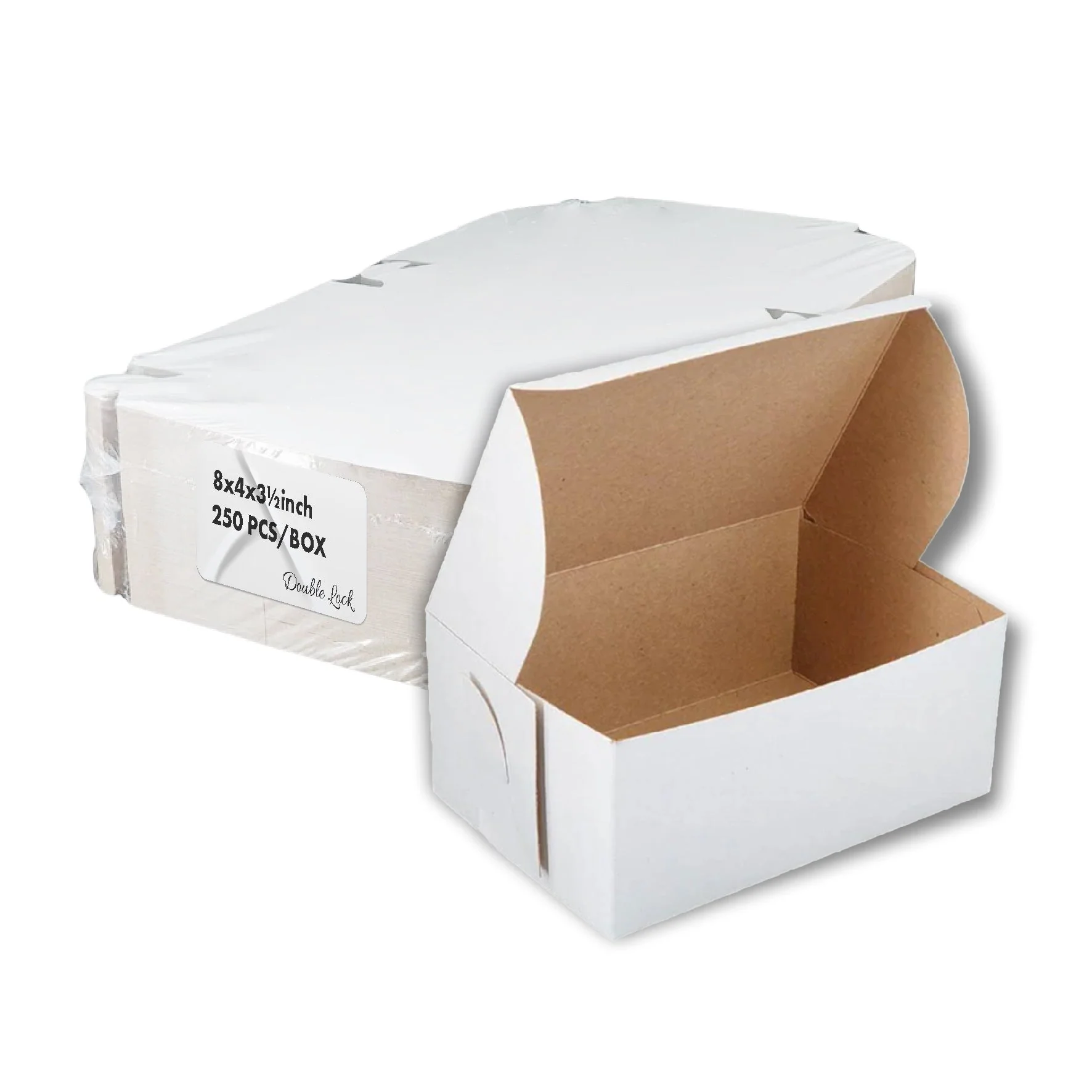 EB - White Cake Boxes - 8x4x3½ - Image 6