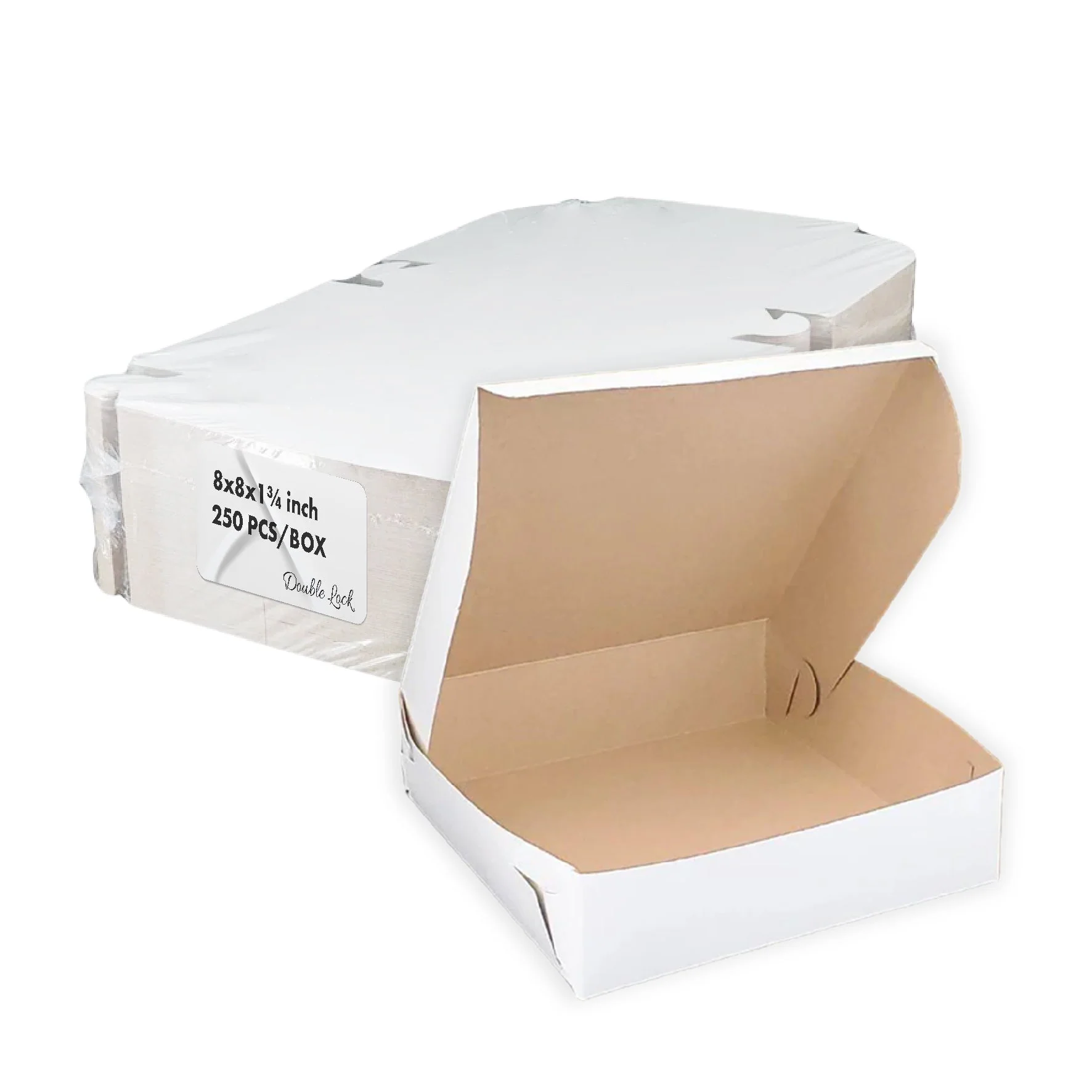EB - White Cake Boxes - 8x8x1¾ - Image 7
