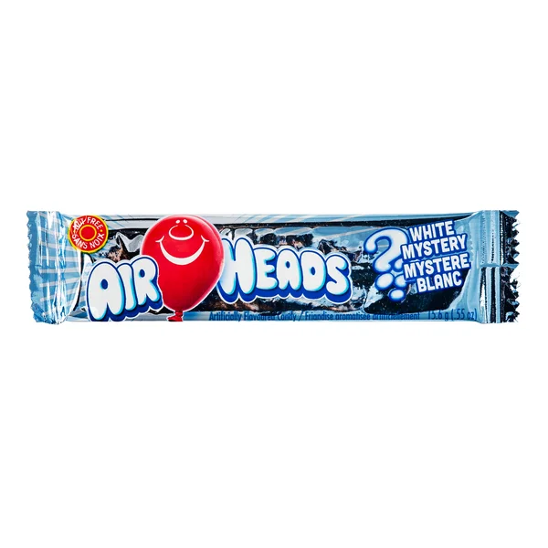 White Mystery Candy - 144 × 15.6 g - Airheads - Canadian Distribution - Ships Free Within Canada on Orders Above CAD $199