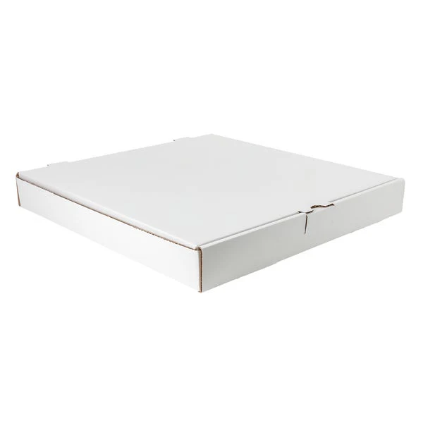 White Pizza Box 9" - Pack of 50  - Disposables, Restaurant Packaging and Take-Out Supplies - Canadian Distribution - Ships Free Within Canada on Orders Above CAD $199