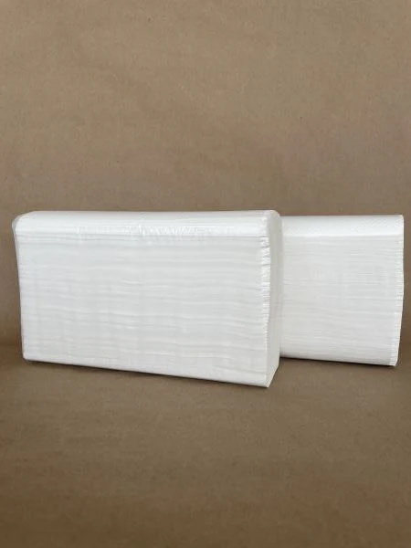 White Sugarcane N-Fold Towel 200pcs/20packs/4000cs - Disposable Take Away Food Packaging - Canadian Distribution