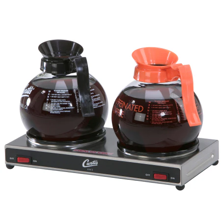 Wilbur Curtis AW-2-10 - Alpha Warmers - 2 Station Decanter Warmer - Image 2