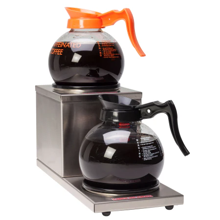 Wilbur Curtis AW-2S-10 - Alpha Warmers - 2 Station Step-Up Decanter Warmer - Image 2