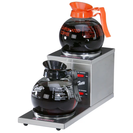 Wilbur Curtis AW-2S-10 - Alpha Warmers - 2 Station Step-Up Decanter Warmer - Image 3