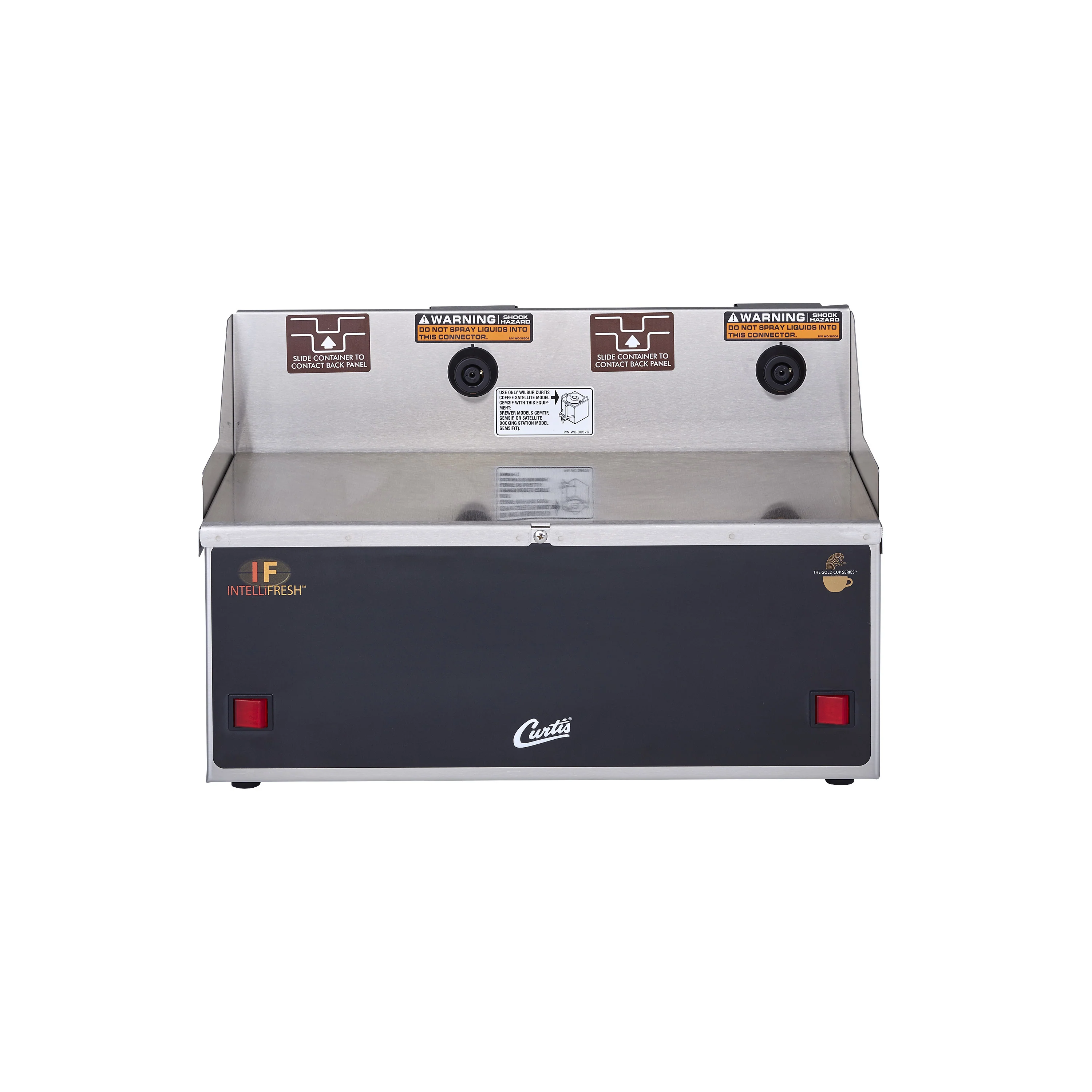 Wilbur Curtis GEM5IFT - Gemini Twin IntelliFresh® Warmer Stand