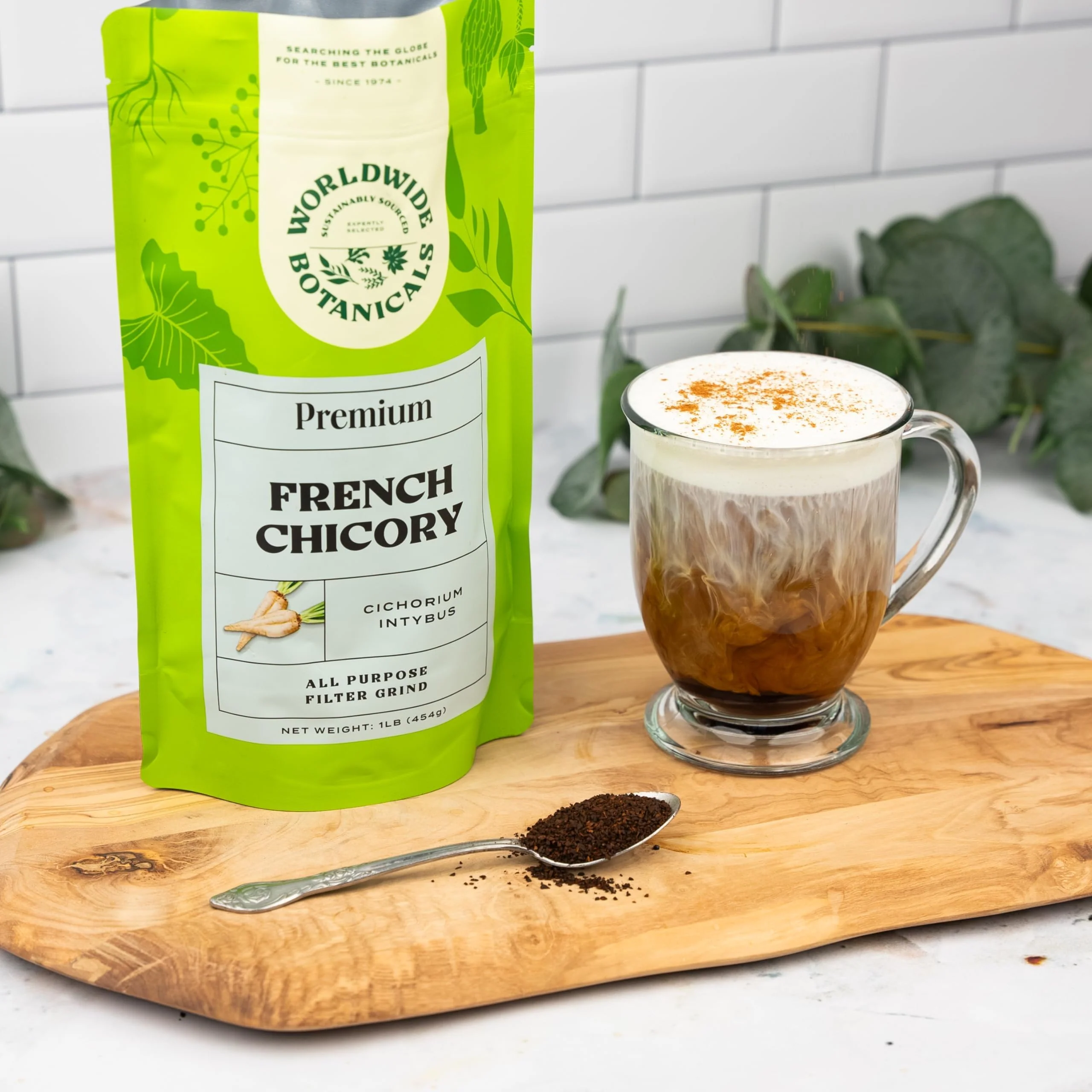 Worldwide Botanicals – Roasted Chicory Root – Original – 2 × 454g – Coffee alternative - Canadian Distribution - Ships Free Within Canada on Orders Above CAD $199 - Image 4