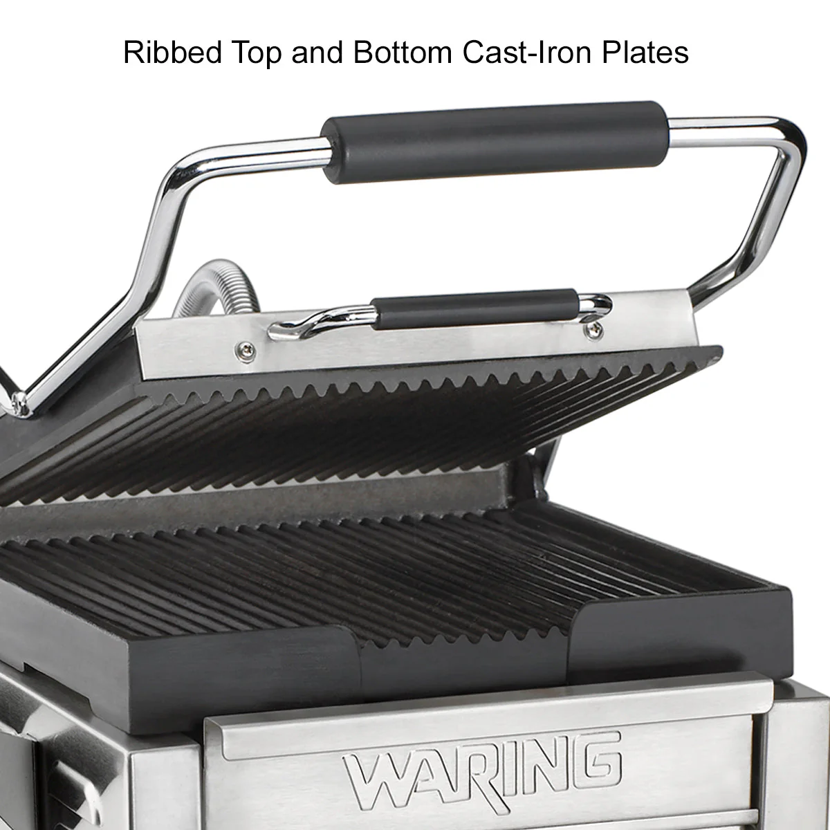 WPG150T Panini Perfetto with Timer - Compact Panini Grill by Waring Commercial - Image 4