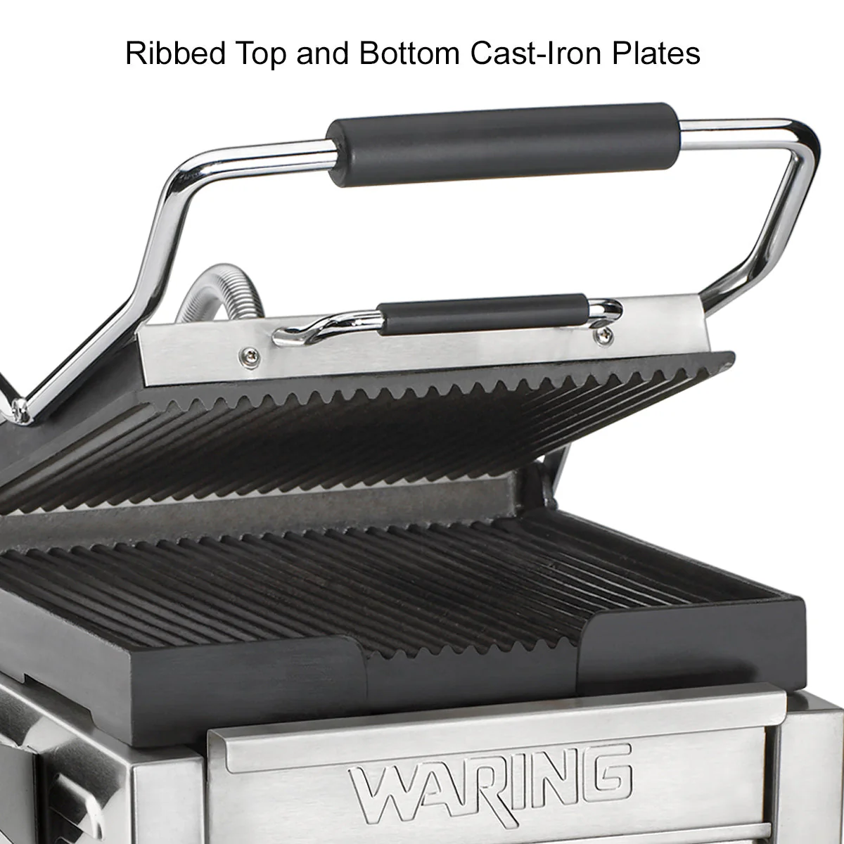 WPG250T  Panini Supremo with Timer - Large Panini Grill by Waring Commercial - Image 3