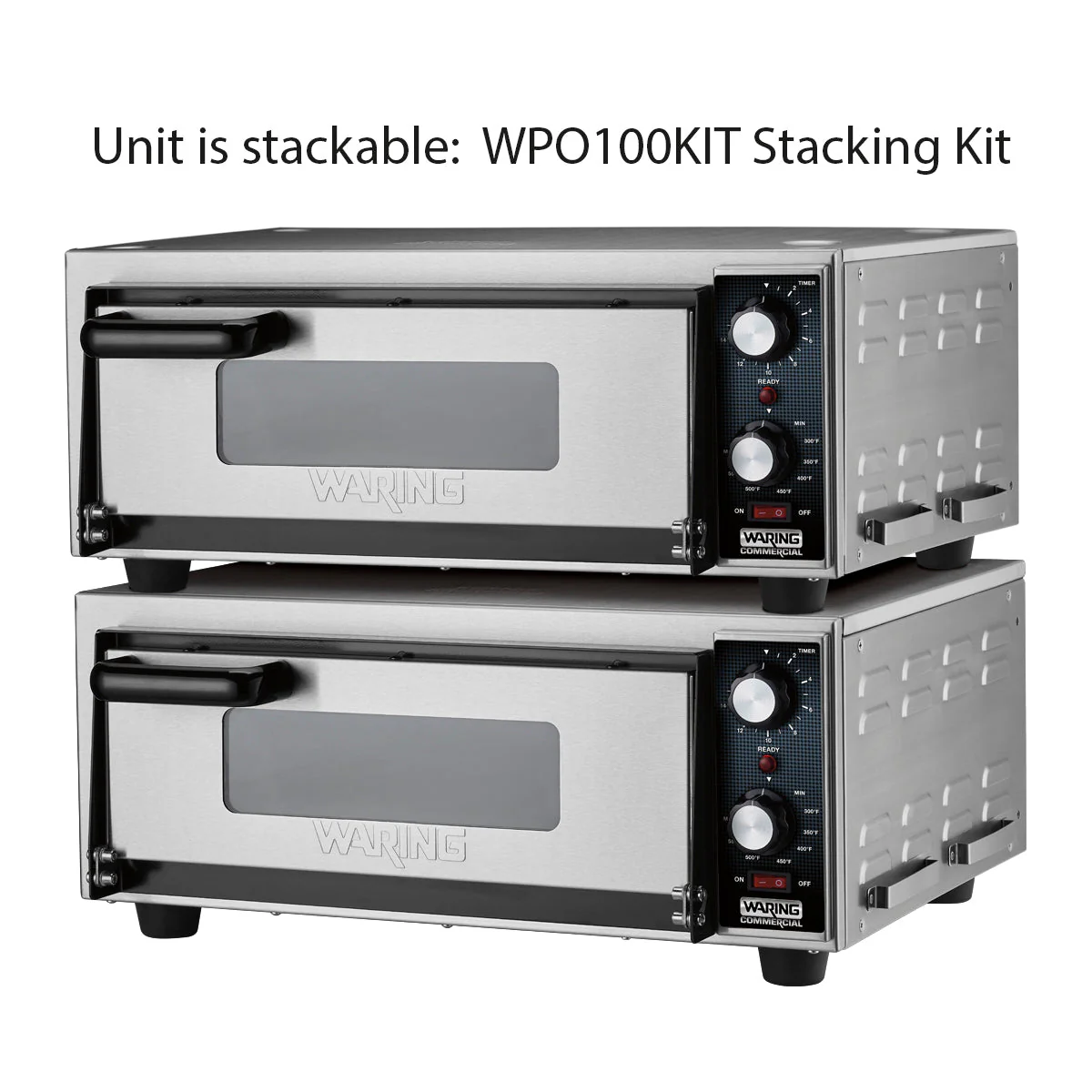 WPO100 Single-Deck Commercial Pizza Oven by Waring Commercial - Image 6