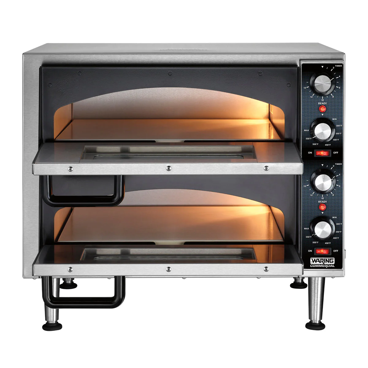 WPO350 Double-Deck Commercial Pizza Oven by Waring Commercial - Image 2