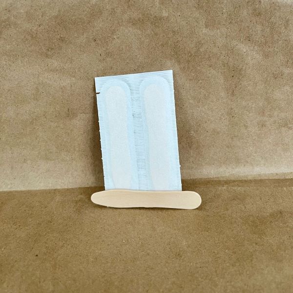 Wrapped Wooden Ice Cream Spoon 12 bundles of 900/12000cs - Disposable Take Away Food Packaging - Canadian Distribution