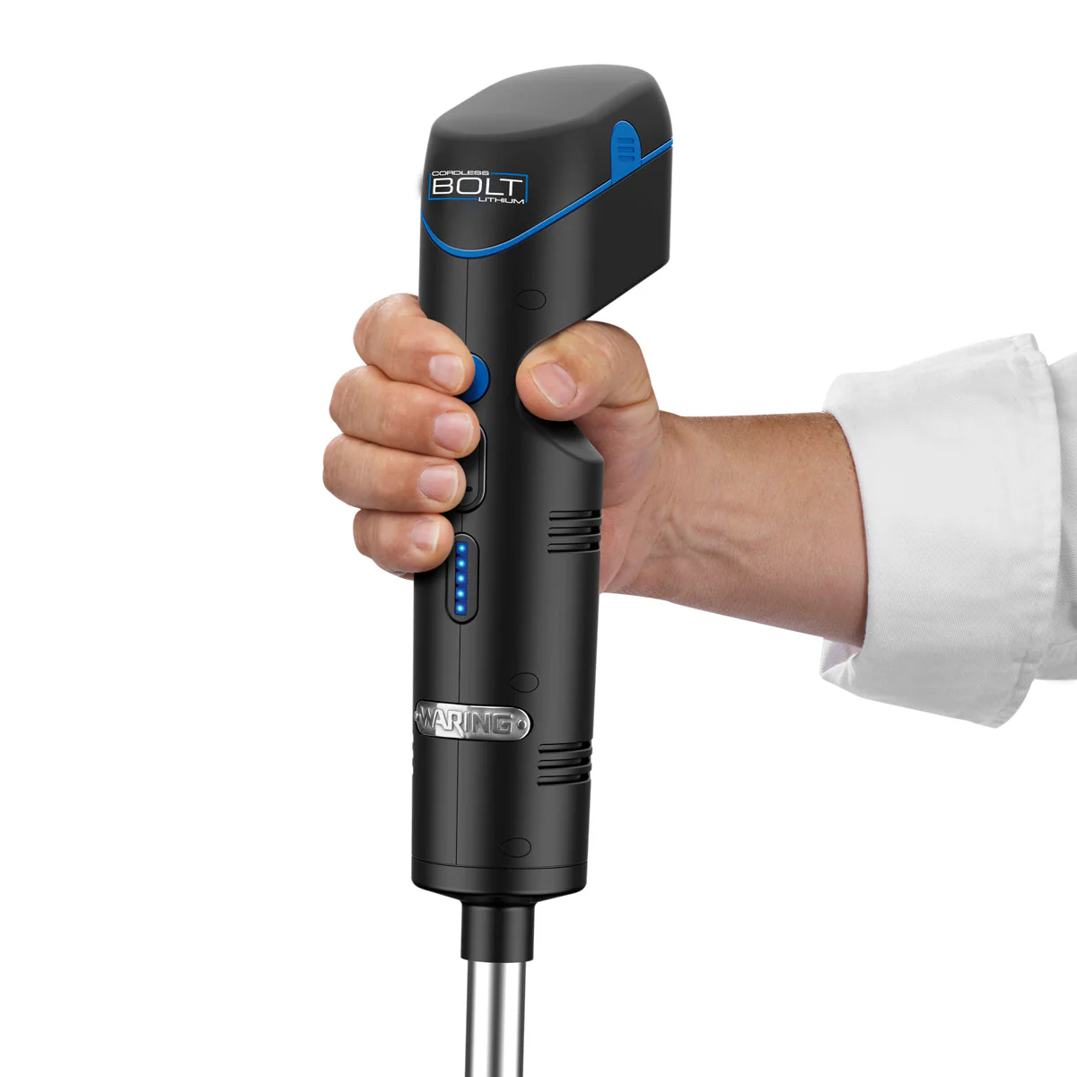 WSB38X2 - "The Bolt" 7" Cordless Lithium Immersion Blender by Waring Commercial - Image 3