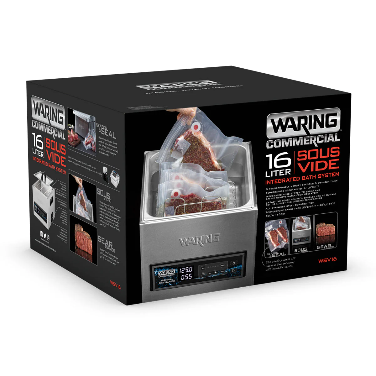 WSV16 Commercial 16-liter Sous Vide Thermal Circulator by Waring Commercial - Image 5