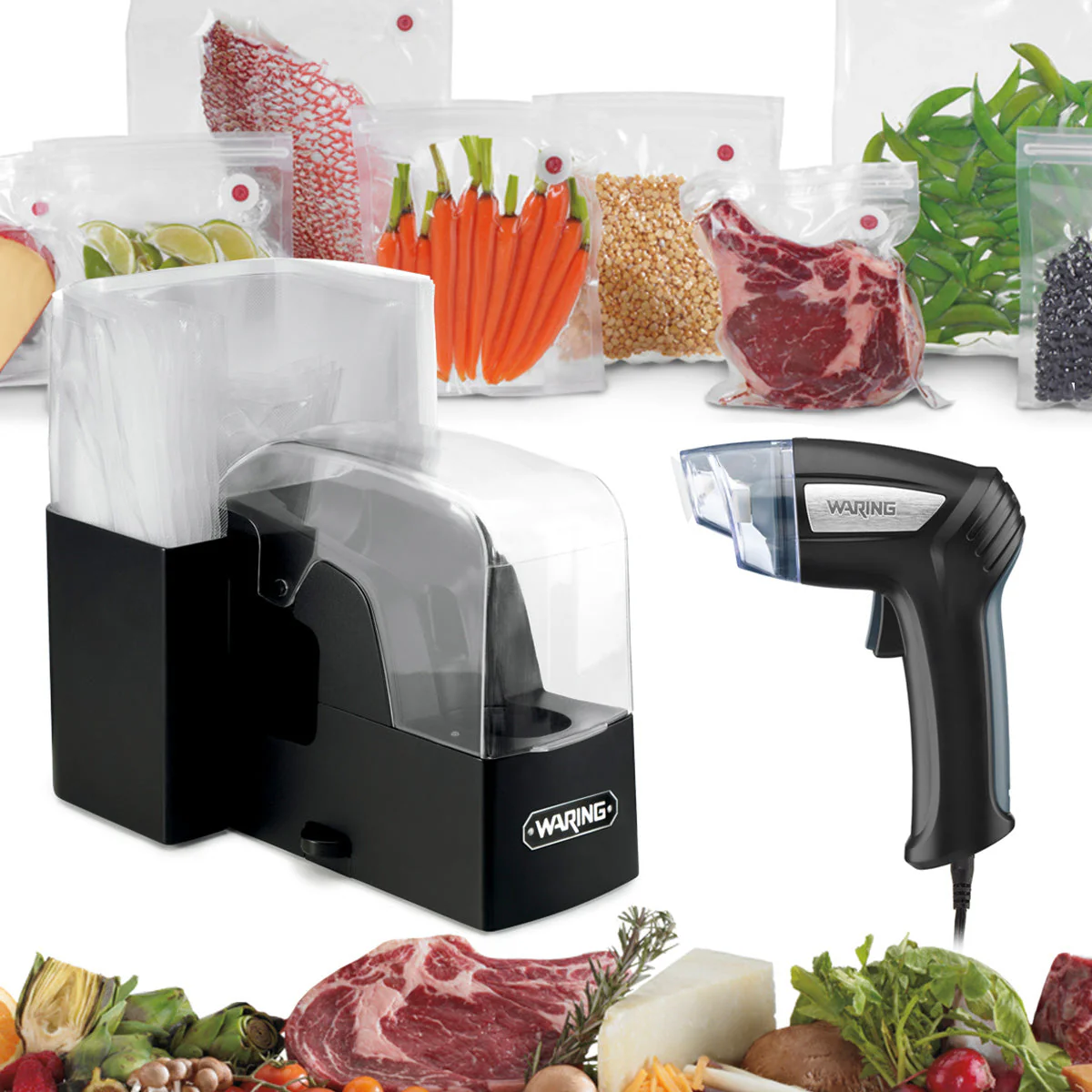 WVS50 Handheld Commercial Vacuum Sealing System by Waring Commercial - Image 2