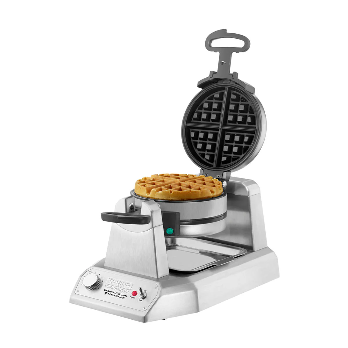 WW200 Double Heavy-Duty Belgian Waffle Maker by Waring Commercial - Image 5