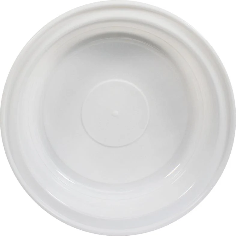 Rhino - Heavy 7" Round PP Combo Container - White - Image 4