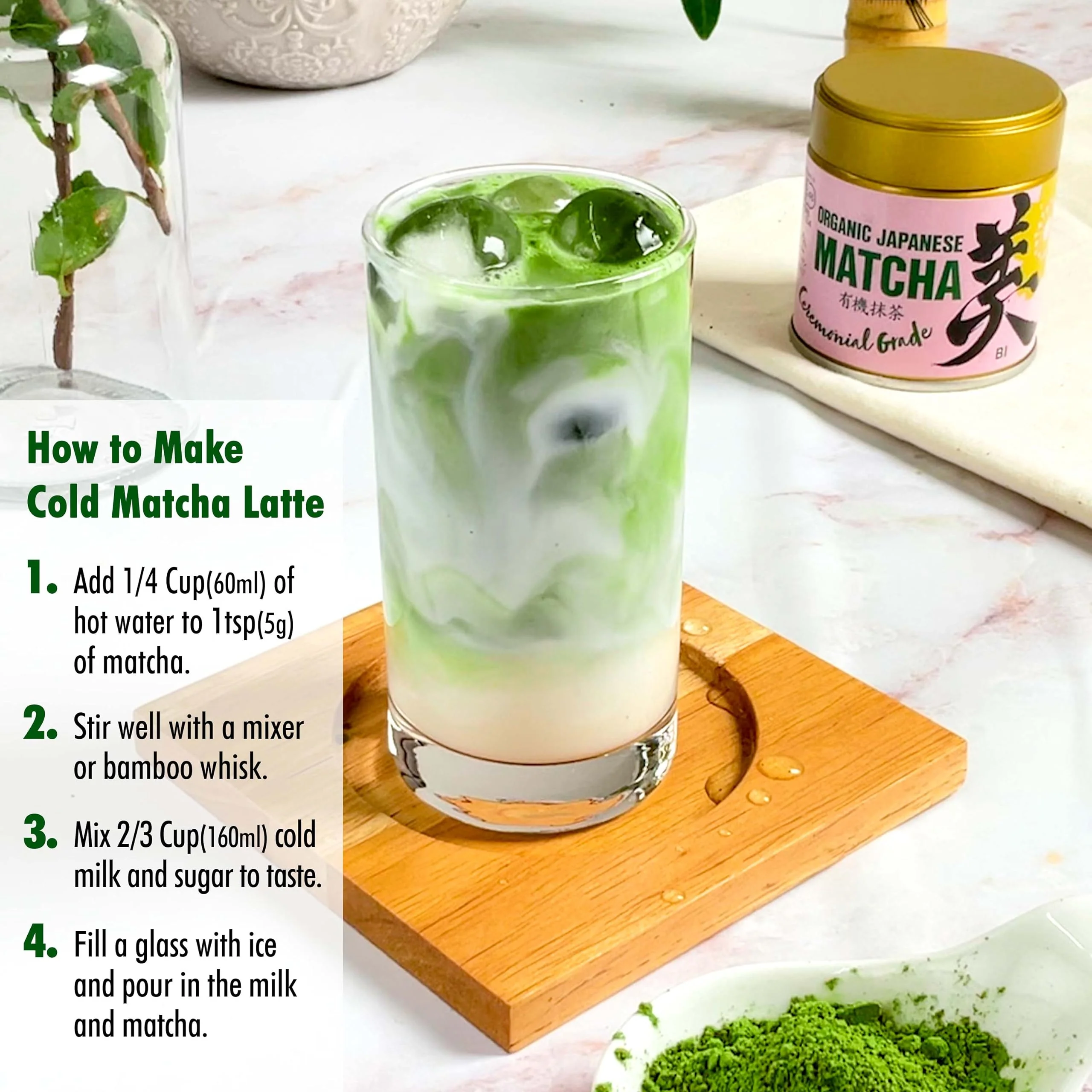 Yamasan Kyoto – Ceremonial Uji Matcha – BI Grade – 100g - Canadian Distribution - Ships Free Within Canada on Orders Above CAD $199 - Image 4