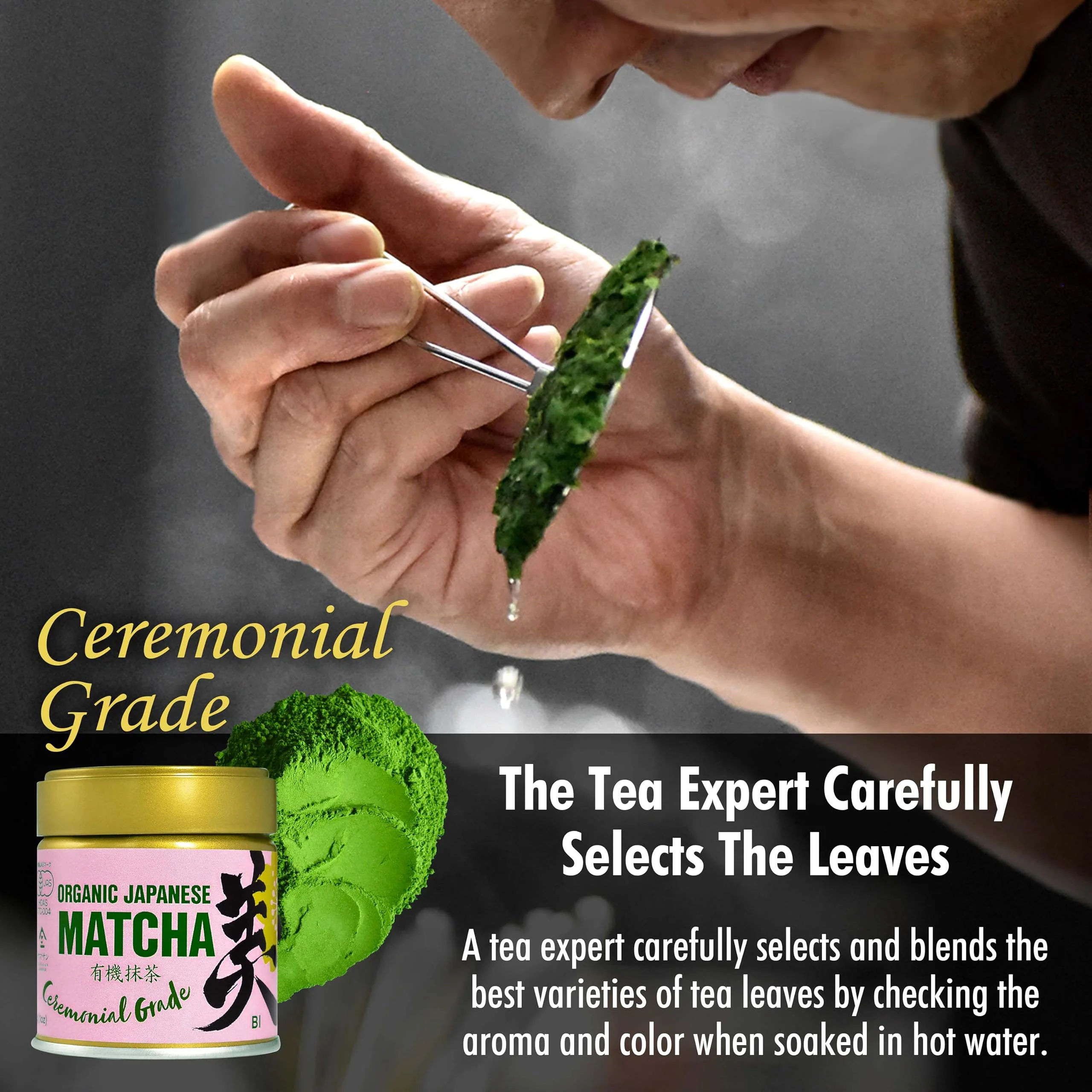 Yamasan Kyoto – Ceremonial Uji Matcha – BI Grade – 100g - Canadian Distribution - Ships Free Within Canada on Orders Above CAD $199 - Image 5