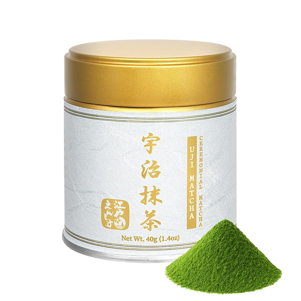 Yedoensis – Ceremonial Uji Matcha – Japanese Green Tea – 40g - Canadian Distribution - Ships Free Within Canada on Orders Above CAD $199