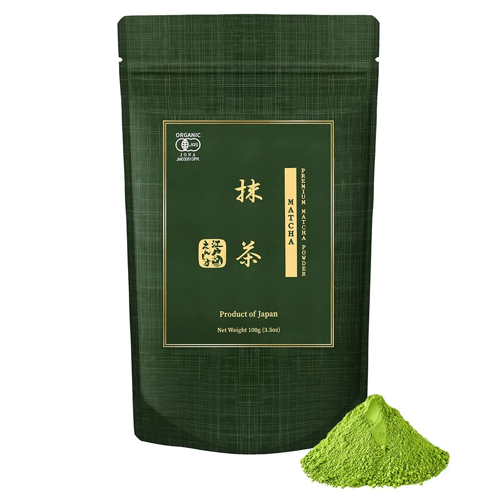 Yedoensis – Premium Organic Matcha – Japanese Green Tea – 100g - Canadian Distribution - Ships Free Within Canada on Orders Above CAD $199