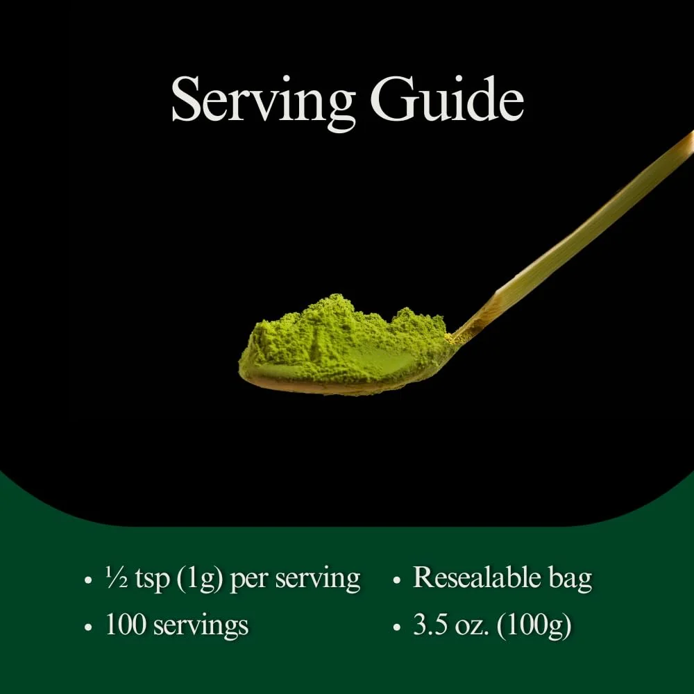 Yedoensis – Premium Organic Matcha – Japanese Green Tea – 100g - Canadian Distribution - Ships Free Within Canada on Orders Above CAD $199 - Image 3