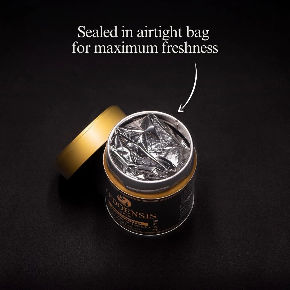 Yedoensis – Pure Ceremonial Matcha “Somei-Yoshino” – Organic – 40g - Canadian Distribution - Ships Free Within Canada on Orders Above CAD $199 - Image 2