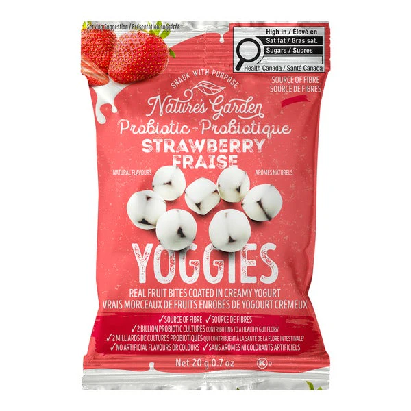 Yoggies Snack Packs - 120 x 20 g - Nature's Garden - Canadian Distribution - Ships Free Within Canada on Orders Above CAD $199 - Image 4