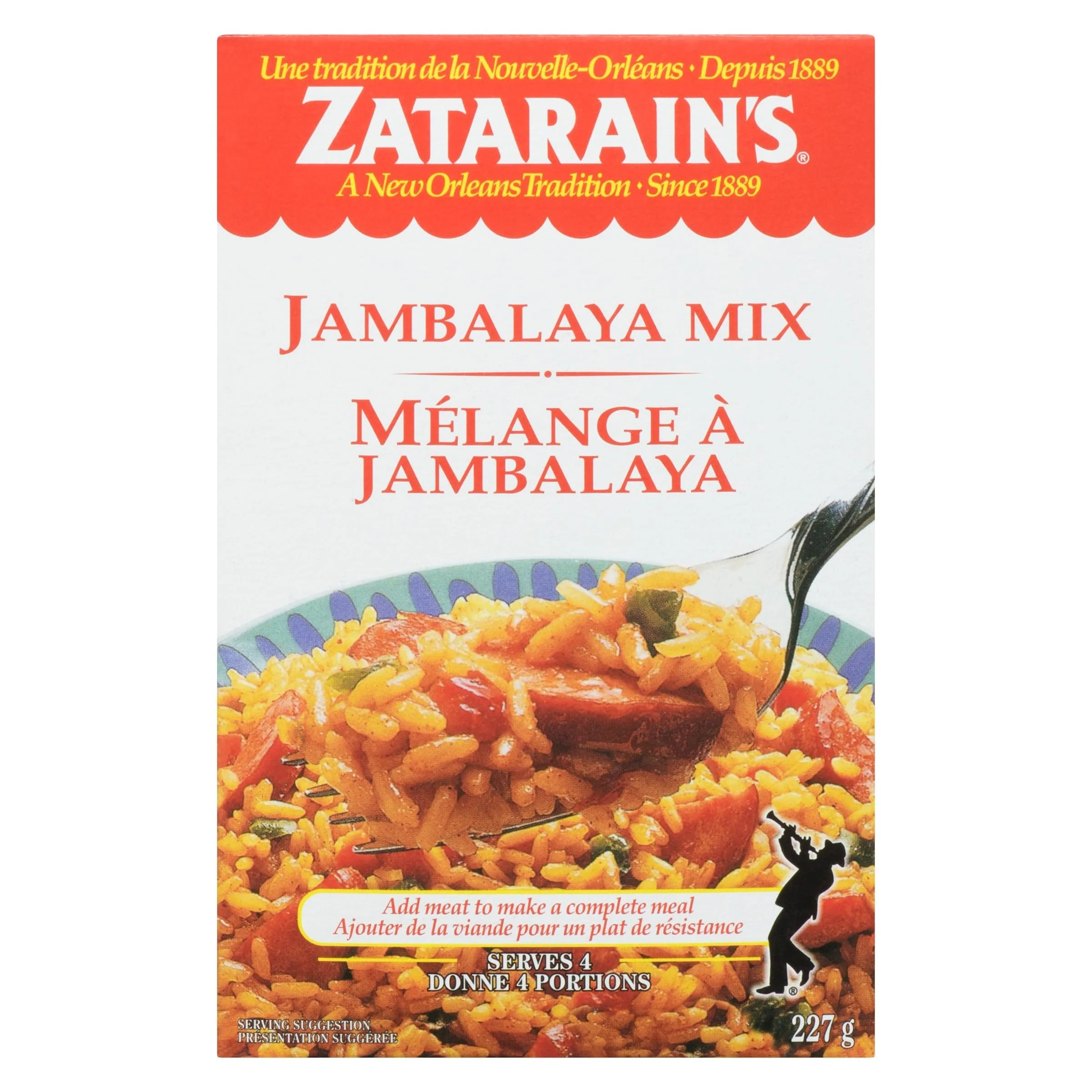 Zatarain's Jambalaya Mix, 227g (Pack of 8) – Authentic New Orleans Recipe - Canadian Distribution - Ships Free Within Canada on Orders Above CAD $199 - Image 2