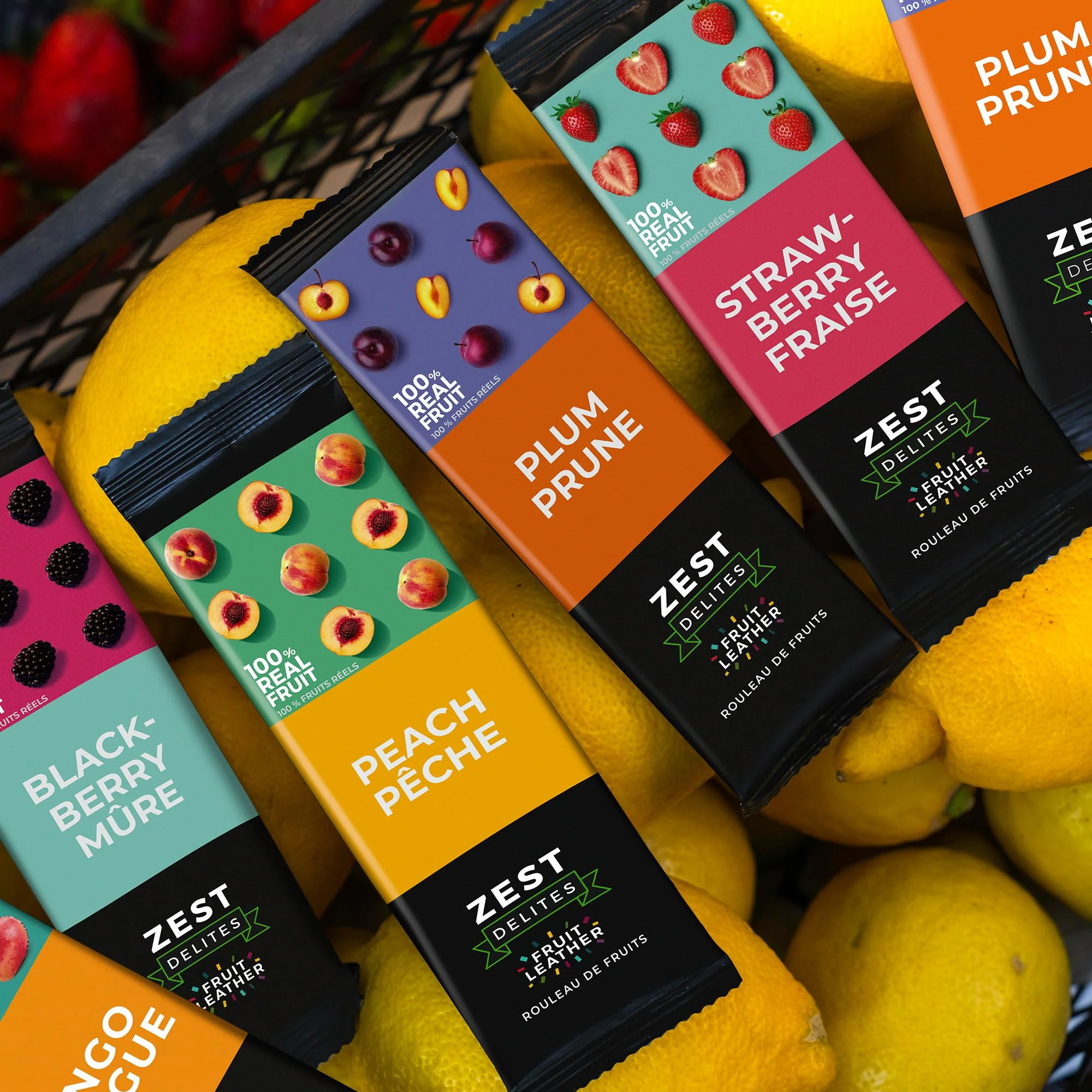 Zest Delites – Fruit Leather Lavashak – Mixed Fruit – 50 × 25g – Individually wrapped - Canadian Distribution - Ships Free Within Canada on Orders Above CAD $199 - Image 6